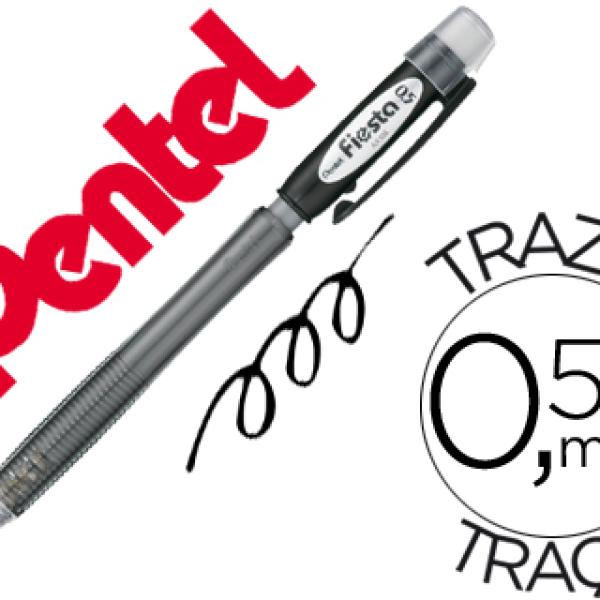 Lapiseira Pentel Ax105 Fiesta 0,5 mm Preto