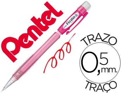 Lapiseira Pentel Ax105 Fiesta 0,5 mm Vermelho