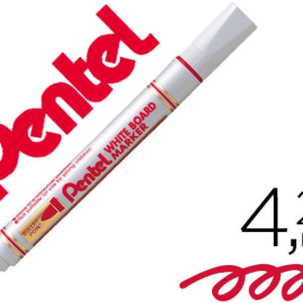 Marcador Pentel Mw85 Quadros Brancos 4,2 mm Vermelho