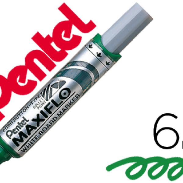 Marcador Pentel Mwl5M Quadro Br Maxiflo Verde