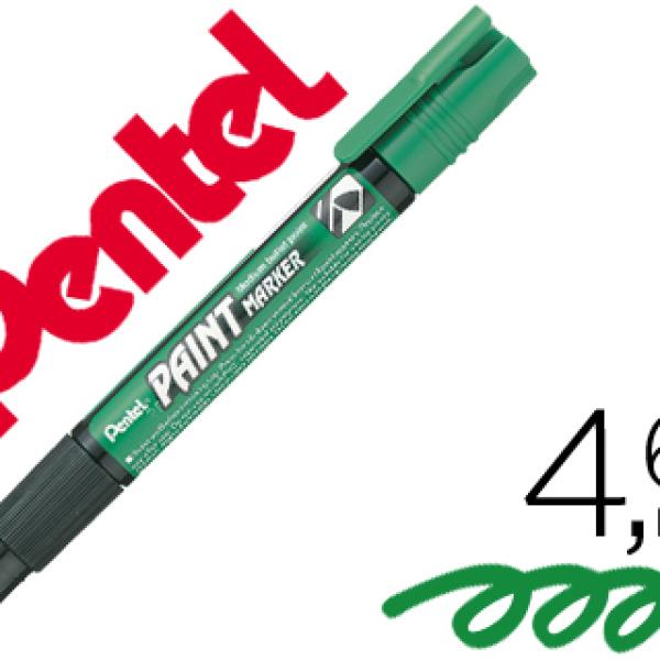 Marcador Pentel mmp20 Paint Vidro e Plastico Verde