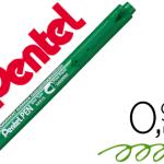 Marcador Pentel Nxs15 Permanente Retratil 4,5 mm Verde