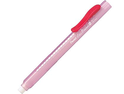 Porta Borrachas Pentel Ze11T Corpo Translucido Vermelho