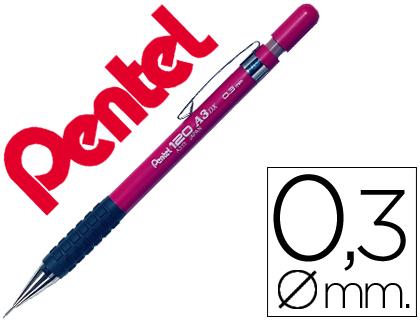 Lapiseira Pentel A313 0,3mm Vermelha