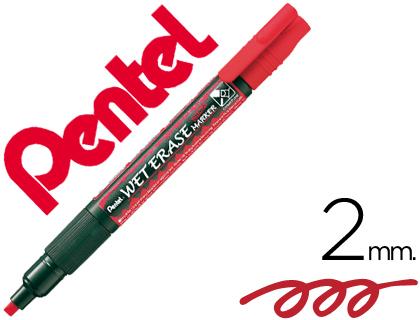 Marcador Pentel Smw26 Wet Erase Vermelho
