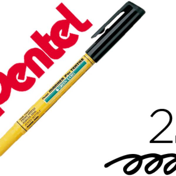 Marcador Pentel Nm10 (Preto) p/ Tecido