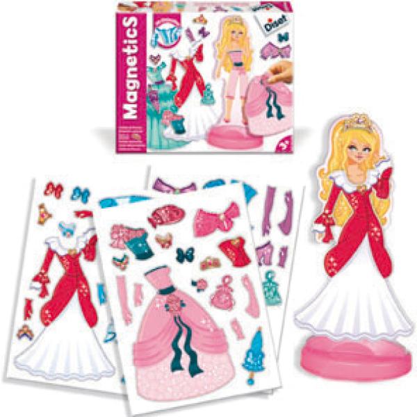 Jogos Diset Magnetico Vestidos De Princesas - DISET