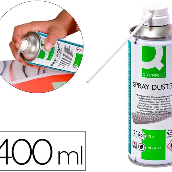 Spray Ar Comprimido p/ Limpeza Geral (400ml) - Q - CONNECT