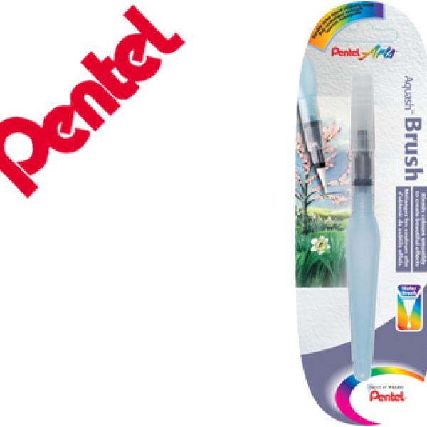 Blister Pincel Xfrh/1 - M Ponta Media De Nylon Com Deposito De Agua Aquash Frh - PENTEL