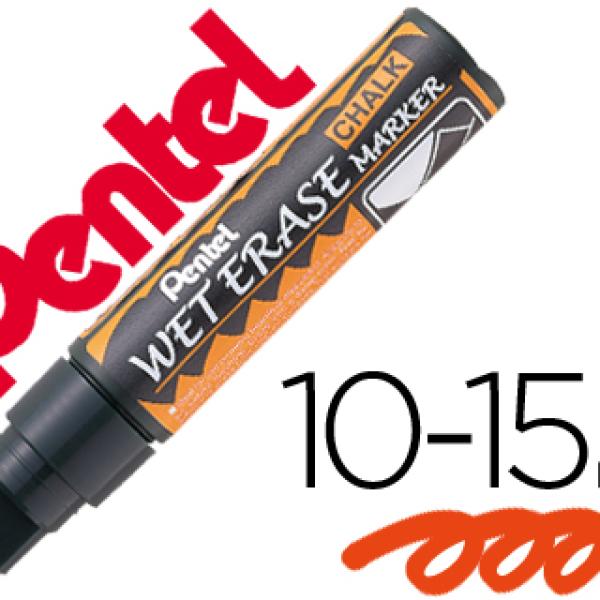 Marcador Pentel Wet Erase 56 Laranja