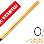 Marcador Stabilo Ponta de Fibra Point 88 Albaricoque 0,4 mm