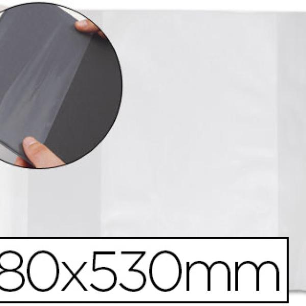 Forra Livros Apli PVC c/ Aba Ajustavel Adesivo (280 x 530 mm)