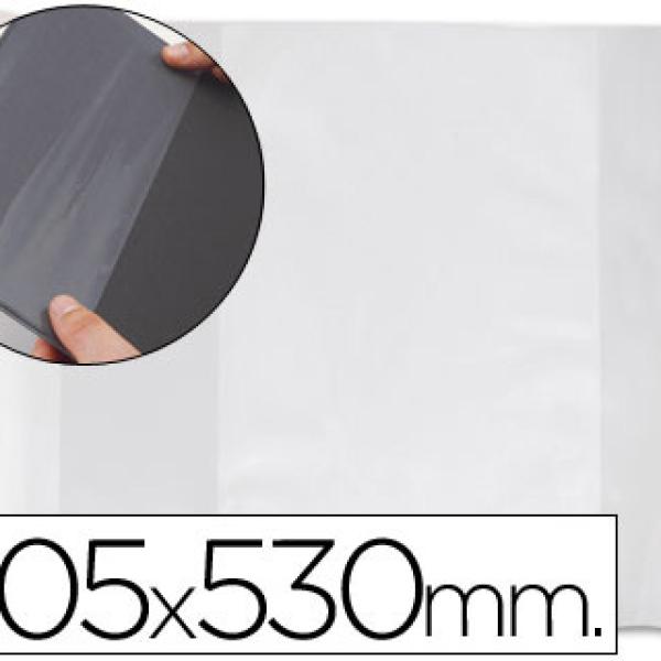 Forra Livros Apli PVC c/ Aba Ajustavel Adesivo 305X530 mm