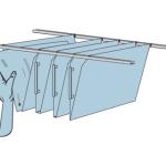 Embalagem de 2 Calhas Paperflow p/ Capas Suspensas