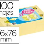 Bloco Notas Adesivas Tira e Poe Post - It 76X76mm - Pack Promocional 24+12