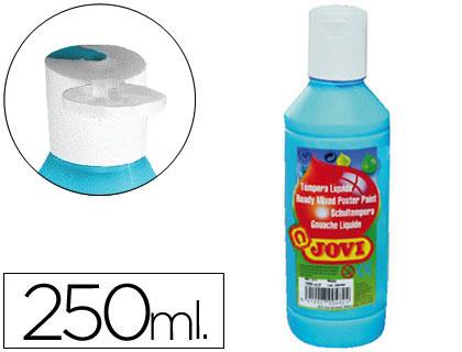 Guache Escolar Jovi 250 ml Azul Cyan
