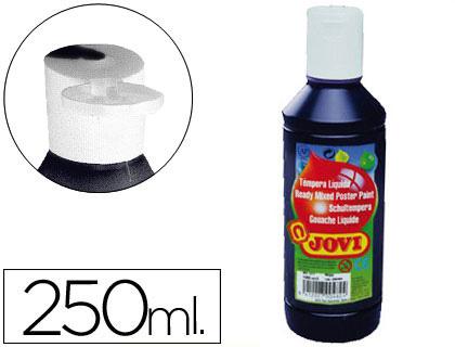 Guache Escolar Jovi 250 ml Preto