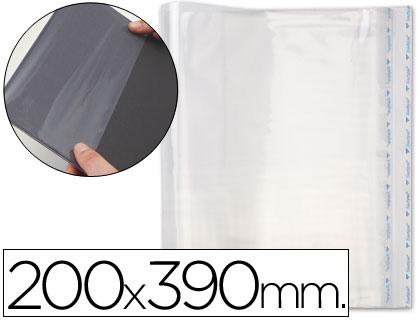 Bolsas Protetoras p/ Encadernacao Adesivas em Polipropileno Cor Transparente 200X390mm