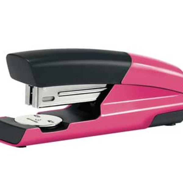 Agrafador Petrus Mod 635 Wow Fucsia Metalizado Capacidadee 30 Folhas