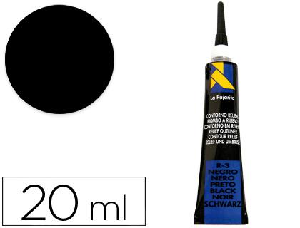 Pintura La Pajarita p/ Contorno Preto R - 3