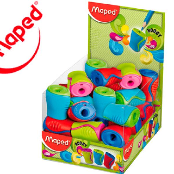 Afia Lápis Maped em Plastico Boogy de Um Uso c/ Deposito Cores Sortidas