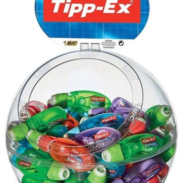 Expositor 60x Corretor Tipp - Ex Micro Tape Twist 6Mx12mm