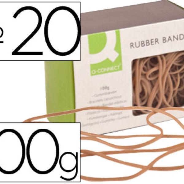 Elasticos Q - Connect 100 Gr Numero 20