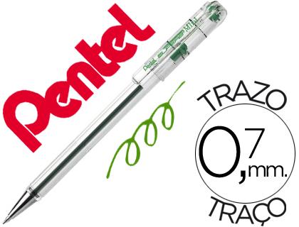 Esferografica Pentel Mini Bk77 Verde 0,7 mm