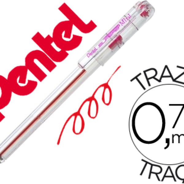 Esferografica Pentel Mini Bk77 Rosa 0,7 mm