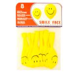 Balões Cara Sorridente (8 Unidades)