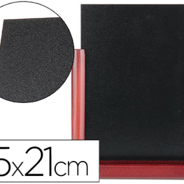 Quadro Preto Dupla Face de Madeira c/ Superficie p/ Marcadores Tipo Giz 15X21cm