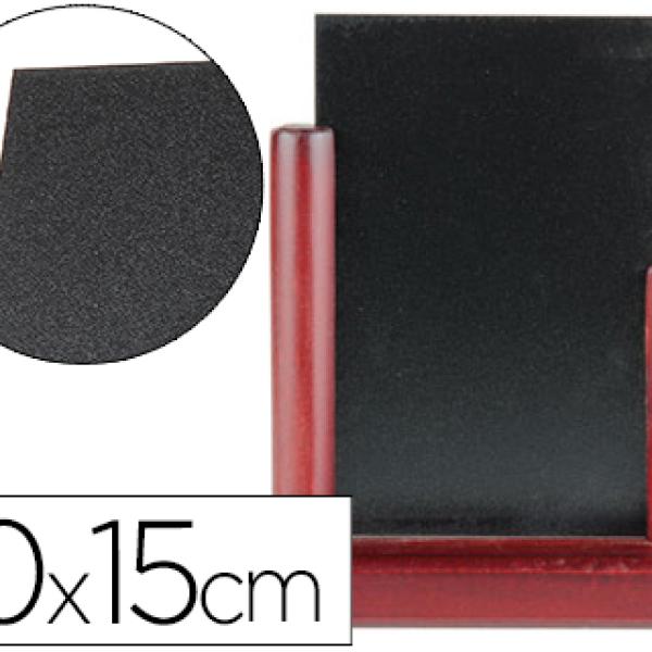 Quadro Preto Dupla Face de Madeira c/ Superficie p/ Marcadores Tipo Giz 10X15cm