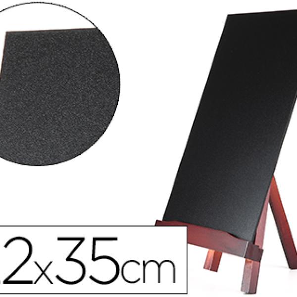 Quadro Preto Cavalete de Madeira c/ Superficie p/ Marcadores Tipo Giz 22X35cm
