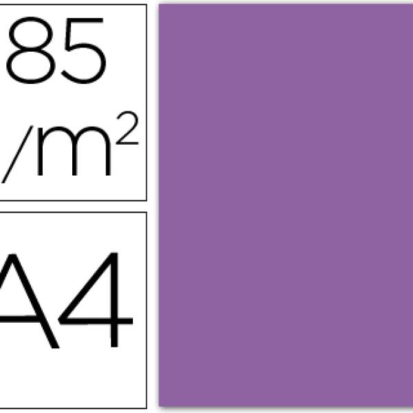 Cartolina Guarro A4 Violeta 185 Gr (50 Folhas)