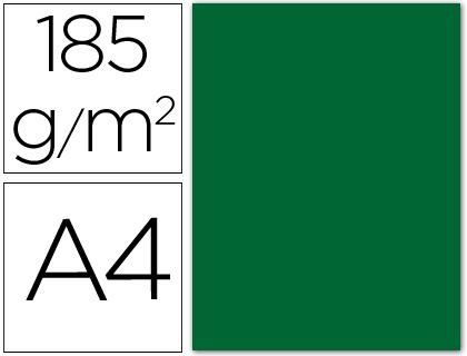 Cartolina Guarro A4 Verde Escuro 185 Gr (50 Folhas)
