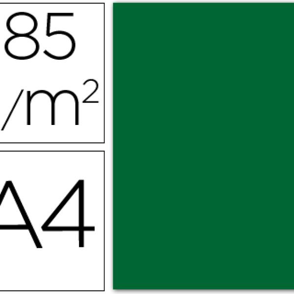 Cartolina Guarro A4 Verde Escuro 185 Gr (50 Folhas)