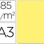 Cartolina Guarro A3 Amarelo 185 Gr (50 Folhas)