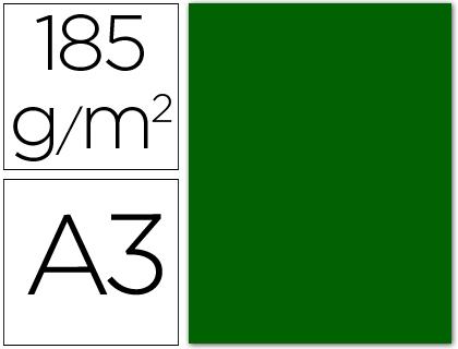 Cartolina Guarro A3 Verde Bilhar 185 Gr (50 Folhas)