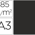 Cartolina Guarro A3 Preto 185 Gr (50 Folhas)