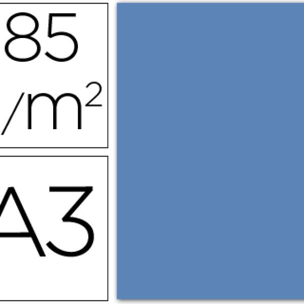 Cartolina Guarro A3 Azul Maldivas 185 Gr (50 Folhas)