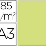 Cartolina Guarro A3 Verde Maçã 185 Gr (50 Folhas)
