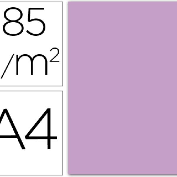Cartolina Guarro A4 Lilas 185 Gr (50 Folhas)