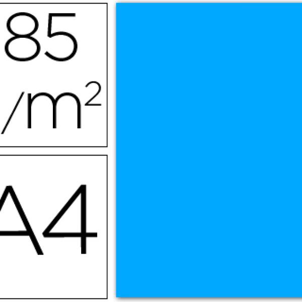 Cartolina Guarro A4 Azul Maldivas 185 Gr (50 Folhas)