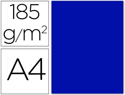 Cartolina Guarro A4 Azul Ultramar 185 Gr (50 Folhas)