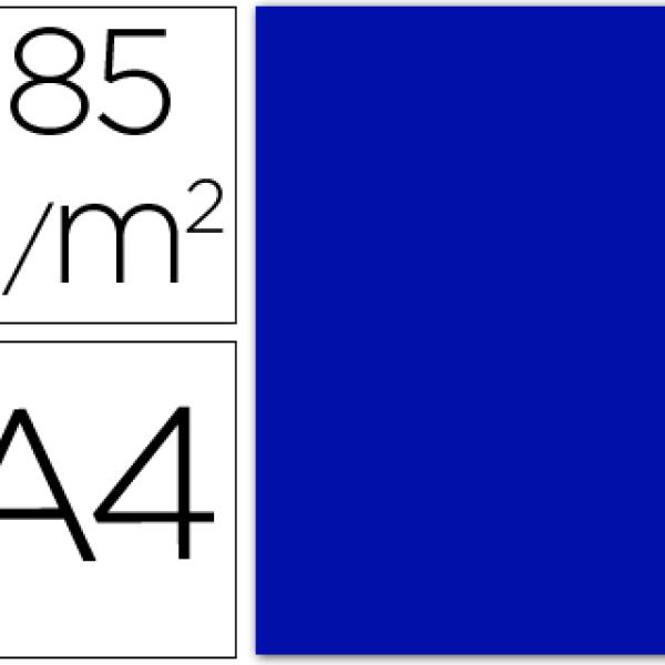 Cartolina Guarro A4 Azul Ultramar 185 Gr (50 Folhas)