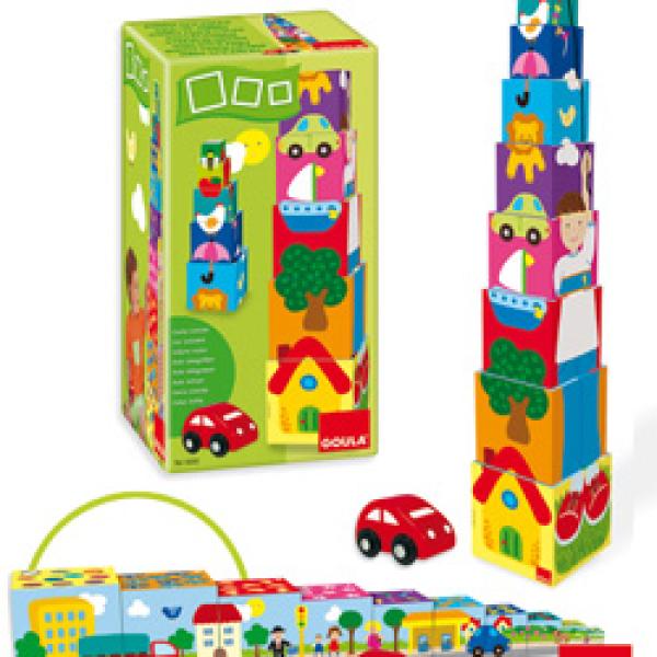 Puzzle Diset Cubos Empilhaveis - DISET