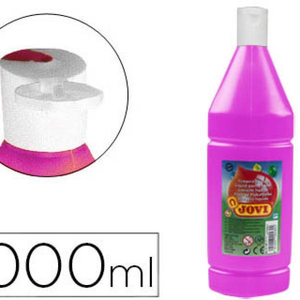 Guache Escolar Jovi 1000 ml Magenta