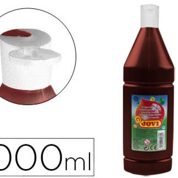 Guache Escolar Jovi 1000 ml Castanho