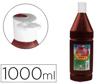 Guache Escolar Jovi 1000 ml Castanho