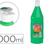 Guache Escolar Jovi 1000 ml Verde Medio